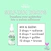 Isle of Paradise Self Tan Drops Medium (30 ml) Add Self Tanning Drops to Skin Care Natural Ingredients & Vegan