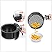 Costzon Electric Air Fryer, 3.2 Quart 1500W, Healthy Oil Free Cooking, Rapid Air Circulation System, Low-Fat, Dishwasher Safe, Detachable Basket Handle Deep Cooker (Black)