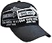 Christian Cap Jesus Only Way One Way Black Hat and BCAH Bumper Sticker