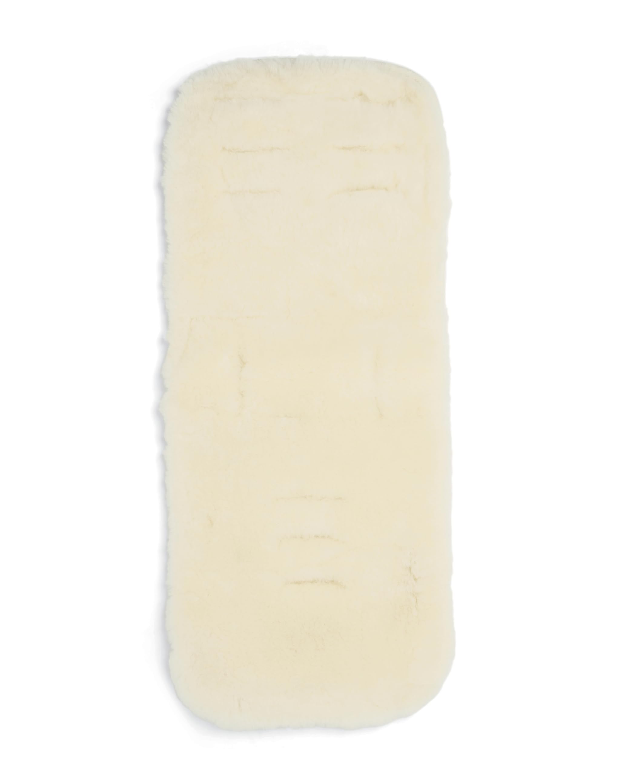 Mamas & Papas Luxury Sheepskin Buggy Liner Rectangular, Natural