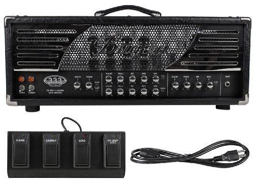 Brand New Bugera 333 Infinium Boutique Style Hardcore 120 Watt 3-Channel Tube/Valve Amplifier Head with Heavy-Duty Footswitch for Channel selection