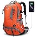 G4Free 50L Hiking Backpack Waterproof Daypack Outdoor Camping Climbing Backpack with Rain Cover for Men Women