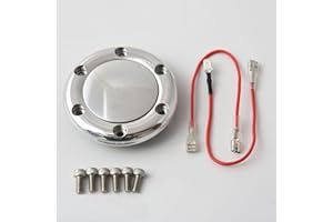 Billet Horn Button for 6 Bolt Steering Wheel Flashpower,MoMo,NRG High Polished