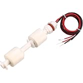 uxcell PP Float Switch for Water Pump Level Sensor M10 115mm Length | Tank Liquid Water