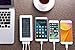 Solar charger 24000mah HuaF Portable Charger Power Bank 3 USB Ports(1A+2A+2A) Backup Battery For iPhone iPad Samsung HTC Cellphones Tablet And More