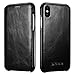 ICARER Leather Case Compatible for Phone XM Black