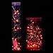 innotree 3 Pack Fairy Lights, 10ft 30 LED String Lights Battery Operated, Copper Wire Lights, Starry String Lights, IP67 Waterproof LED Moon Lights Firefly Lights for Bedroom, Party - Red