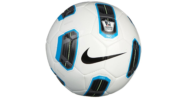 Amazon.com: Nike Soccer T90 Strike PL - Balón de fútbol (talla 5), color  blanco, azul y negro : Deportes y Actividades al Aire Libre