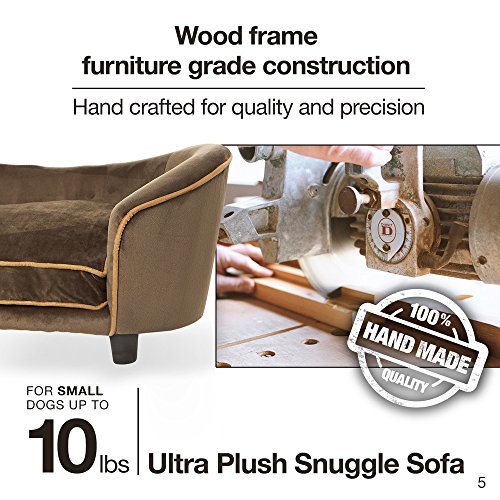 Enchanted Home Pet Ultra Plush Snuggle Bed in Caramel