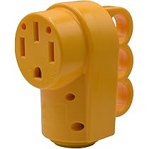 125 250V 50Amp Heavy Duty RV Female Replacement Receptacle Plug With E - Foto 8
