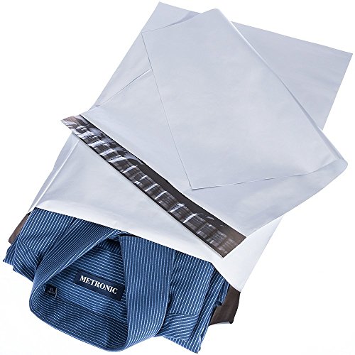 100 Pack 10x13 Self-Seal Poly Mailers - Tear-Resistant Waterproof Shipping Envelopes