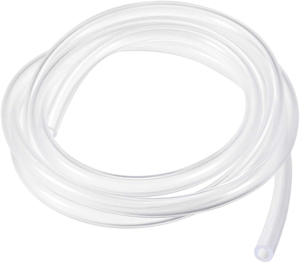 Sourcing Map PVC Hose 5mm ID x 8mm OD Clear Tubing 1.5m Flexible Water Pipe