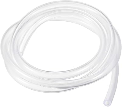 Sourcing Map PVC Hose 5mm ID x 8mm OD Clear Tubing 1.5m Flexible Water Pipe