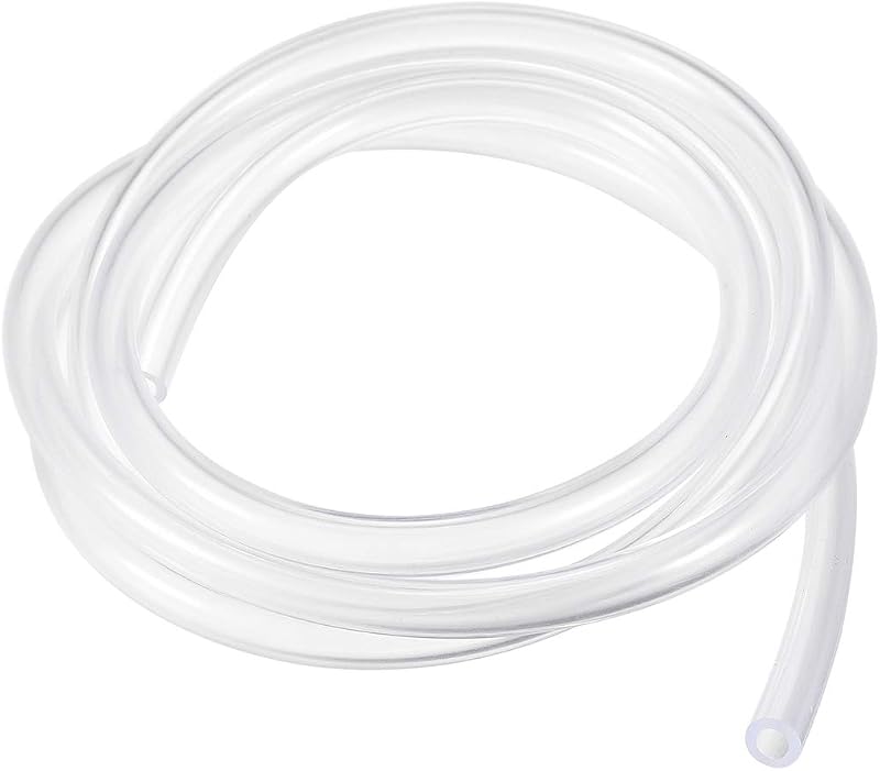 Sourcing Map PVC Hose 5mm ID x 8mm OD Clear Tubing 1.5m Flexible Water Pipe