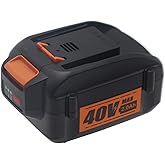 xiixtoo WA3580 Replacement 2.0Ah 40V Lithium-ion Battery,Compatible with 40V Wox WG180 WG280 WG380 WG580 Cordless Power Tools (Not Fit 2x20v Tools)