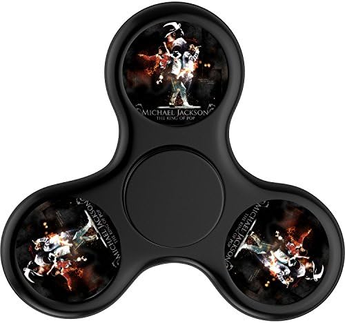 TRYMNHYAS-So Cool mj_michael_jackson Fidget Spinner High Speed Bearing ADHD Focus Anxiety Relief Toys for Children and Adults