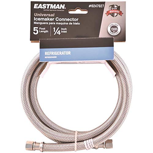 Eastman Outdoors 98516 Ice Maker Connector, 5 ft