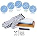 Premium Knife Sharpener Stone Double Nonslip 1000/6000 - Whetstone For Sharpening Many Types Of Knives - Silicone & Bamboo Base - Japanese Waterstone Kit - BONUS Pair Of Cut Resistant Gloves