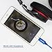 [Upgraded] Lightning to 3.5mm Male Aux Stereo Audio Cable, Compatible with iOS 11 or Above, iPhone 7 / 7P / 8 / 8P / X or Any Lightning Port to Car Stereo Speakers or Headphone Audio Jack (Blue)