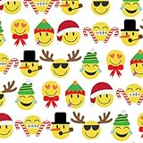 Emoji Christmas Gift Wrap Roll 24