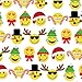 Emoji Christmas Gift Wrap Roll 24