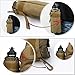 TEGOOL Water Bottle Sleeve Bag Bottle Holder Tactical Water Bottle Pouch Not Oversize (Brown)