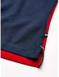 Nautica - Polo de manga corta para hombre, 100% algodón, color piqué