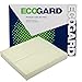 Ecogard XC25870 Premium Cabin Air Filter Fits Chrysler Town & Country 2008-2016 | Dodge Grand Caravan 2008-2019 | Infiniti G37 2008-2013, QX80 2014-2018, M35 2006-2010, Q50 2018-2019, QX50 2014-2017 primary