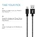 Lightning Cable, Ama Forest iPhone Charger, 3Pack 3FT 6FT 10FT Nylon Braided 8Pin iPhone Charging Data Sync USB Cable Cord for iPhone 7 7 Plus 6s 6 5s 5c 5 SE,iPad Pro, Air,iPad mini 4 3 2,iPod-Black