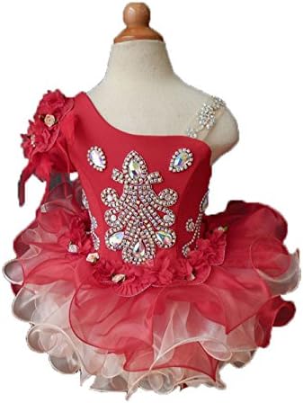 Jenniferwu Infant toddler baby newborn little Girl's Pageant party birthday Dress 3months to size7 G019