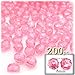 The Crafts Outlet 200pc Faceted Plastic Transparent Beads Round 8mm Clear Beads