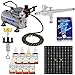 Master Airbrush Brand Deluxe Airbrush Tattoo KIT 8 Includes: Compressor, Hose, Airbrush, 8 Popular Ink Colors, and Stencils