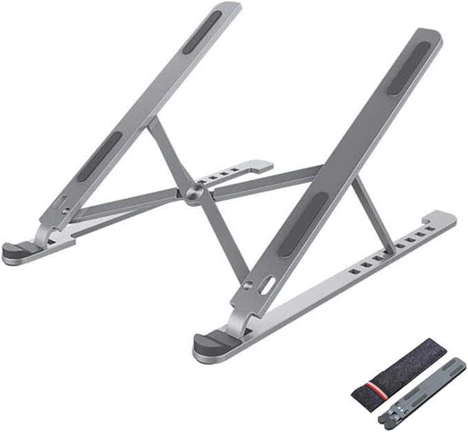 Notebook Computer Stand, Portable Foldable Aluminum Alloy Notebook