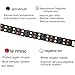 Double Strength Titanium Magnetic Therapy Bracelet Dual Row 6 Bio Elements Energy Balance for Mens Arthritis Relief Pain Carpal Tunnel + Hematite Pendant Necklace
