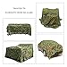 StarQualityBargain Camo Netting - Woodland Military Mesh, Camouflage Mesh Netting, Perfect Camonetting for Camping Shooting Hunting, Military Themed Party Decoration