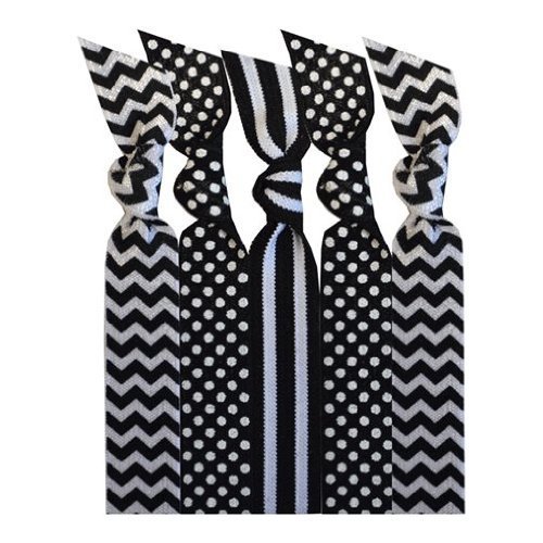 Emi-Jay Hair Tie Collection - Black Tie 5-Pack