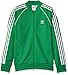 adidas Originals Men's Superstar Track Jacket, Green, L