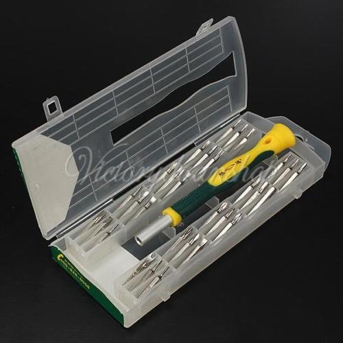 Click Here to See More Images Generic O-8-O-1677-O Key Bit Slotted Hex Key tted He Phillips Torx Star rx Star 31 in1 Precision Philli Bit TT crewdri Screwdriver Set HX-US5-16Mar28-374