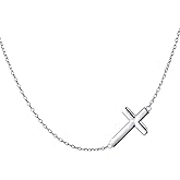 S925 Sterling Silver Sideways Choker Necklace Jewelry 14 inches to 18 inches