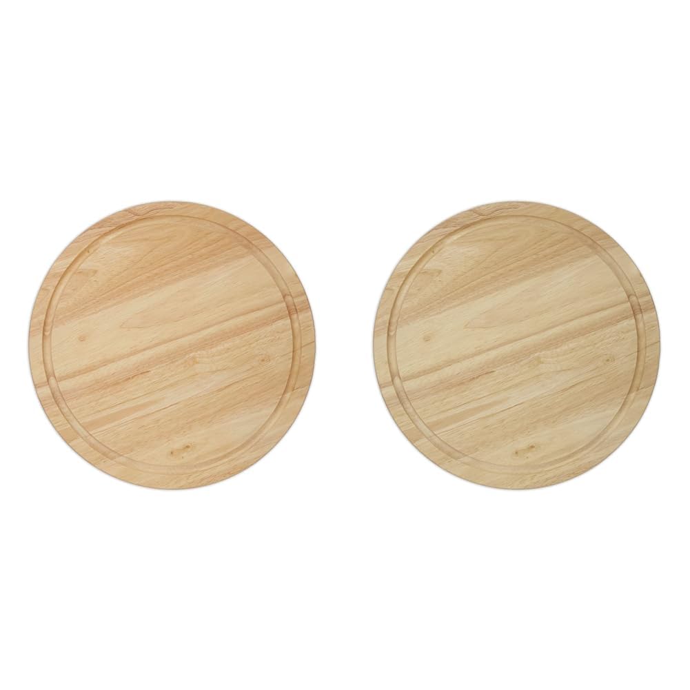 Apollo 3245 RB Bread Board 30cm Round, Multi-Colour, 30x1.8x30 (Pack of 2)
