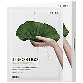 ROVECTIN Calming Lotus Sheet Mask | Soothing Face Mask for Sensitive Skin – Hydrating, Calming, Barrier Repair & Redness Relief with Lotus Extract