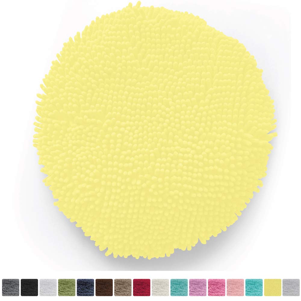 Best round toilet seat lid yellow