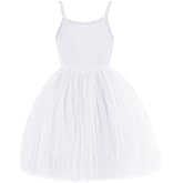 Toddler Tutu Dress Little Girl Sleeveless Summer Knit Outfit Tulle Flower Princess Birthday Party Dresses