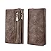 Realer Women's Wallet Clutch Double Zipper Card Holder Case Gift Purse