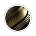 Wehug Men's Classic Tie Silk Woven Necktie Jacquard Neck Ties For Men Brown LD0042
