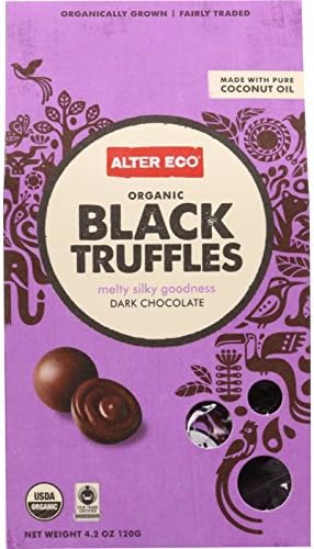 Alter Eco Americas Truffle - Organic - Black - 10 pack - 4.2 oz - case of 8