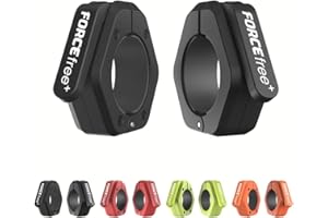 Forcefree+ Magnetic Barbell Clamps 2 Inch Olympic – Quick Release Barbell Collars with Anti-Slip TPR Lining | Heavy Duty Weight Clips for Bars for Pro Gym Equipment