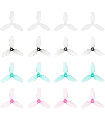 Gemfan Hurricane 3018 Propeller 3" - 8 CW+8 CCW Paare, 3x1.8, Für 1.5mm/2.0mm Wellen, Polycarbonat