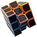 AMTopShow Super-durable, Ultra-Smooth Magic Cube/Carbon Fiber Cube with Stickers/ 3x3x3 Speed Cube Carbon Fiber in Black Stickers