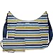Baggallini womens Hobo Tote Shoulder Handbag, Moss Stripe, One Size US